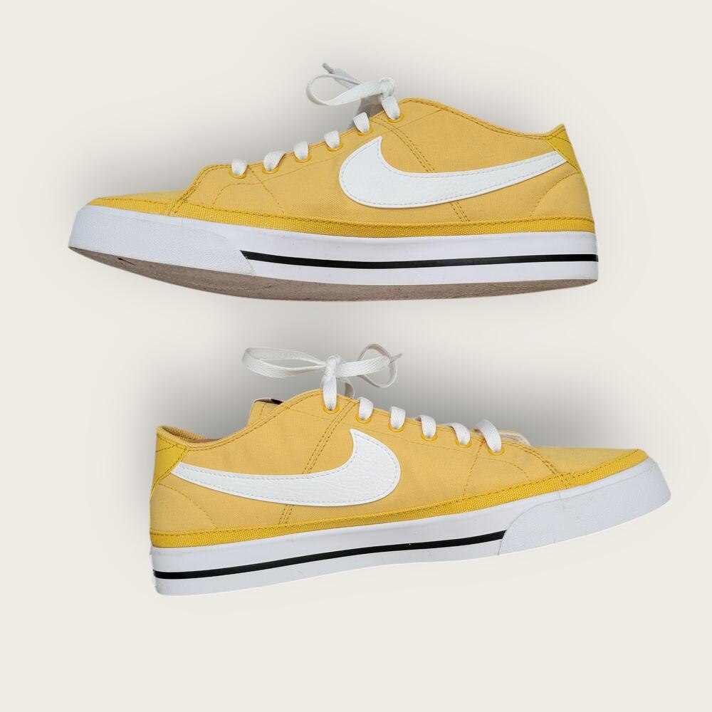 Nike Court Legacy Canvas Sanded Gold Sneakers Men Sz 11 CW6539-700 - Picture 3 of 16